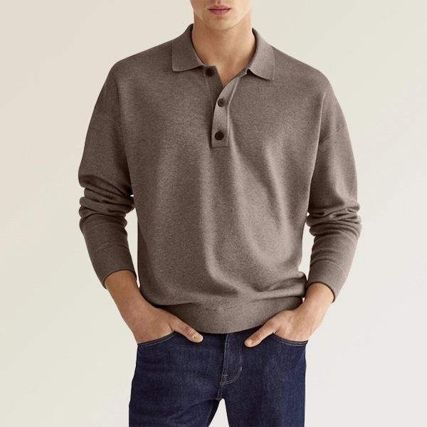 Eleganz Edge Polo | Polo cu mânecă lungă pentru bărbați