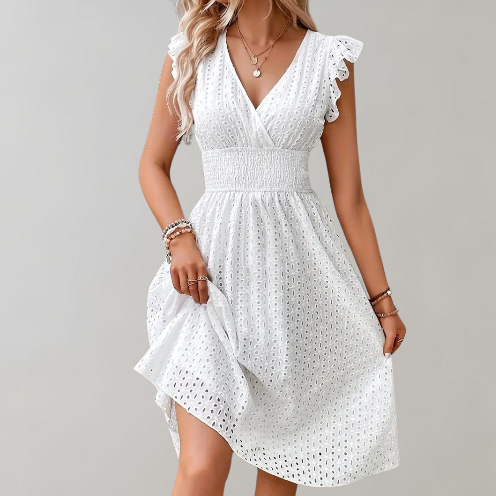 Lisa - Rochie de vară elegantă cu volane