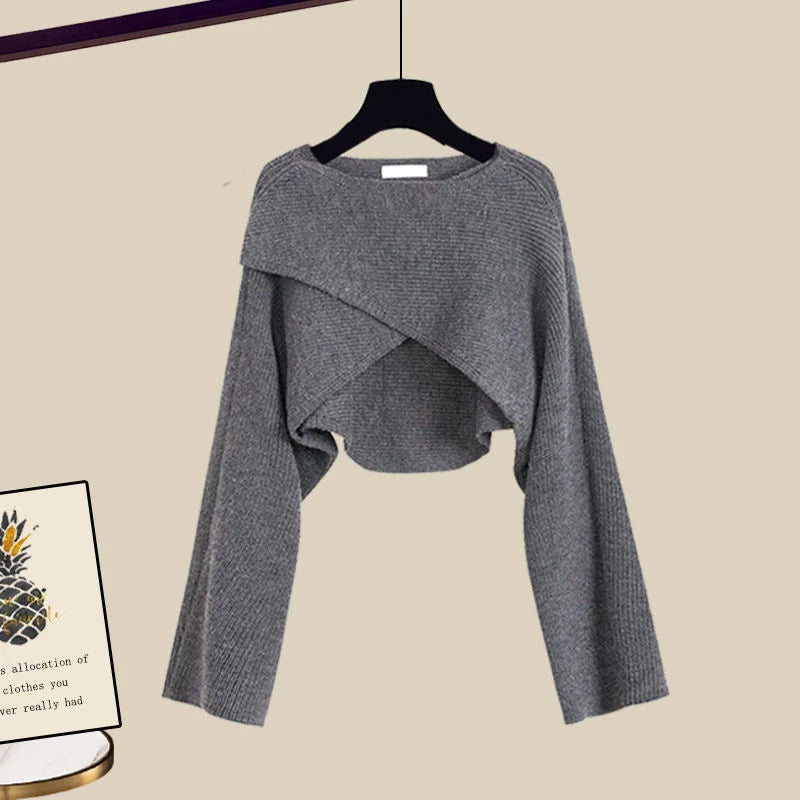 Mia™ – Set confortabil, moale, din trei piese, cu mâneci lungi
