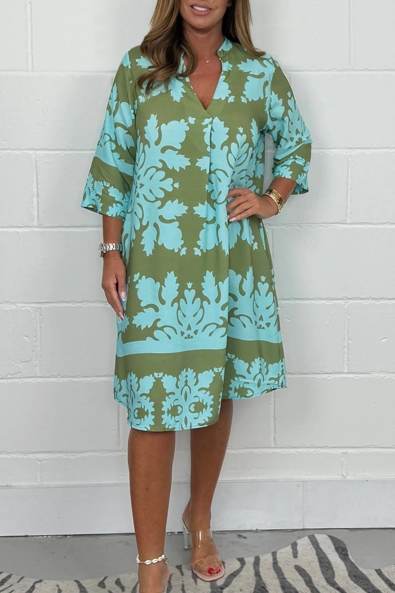 CELESTE - Rochie strălucitoare de primăvară