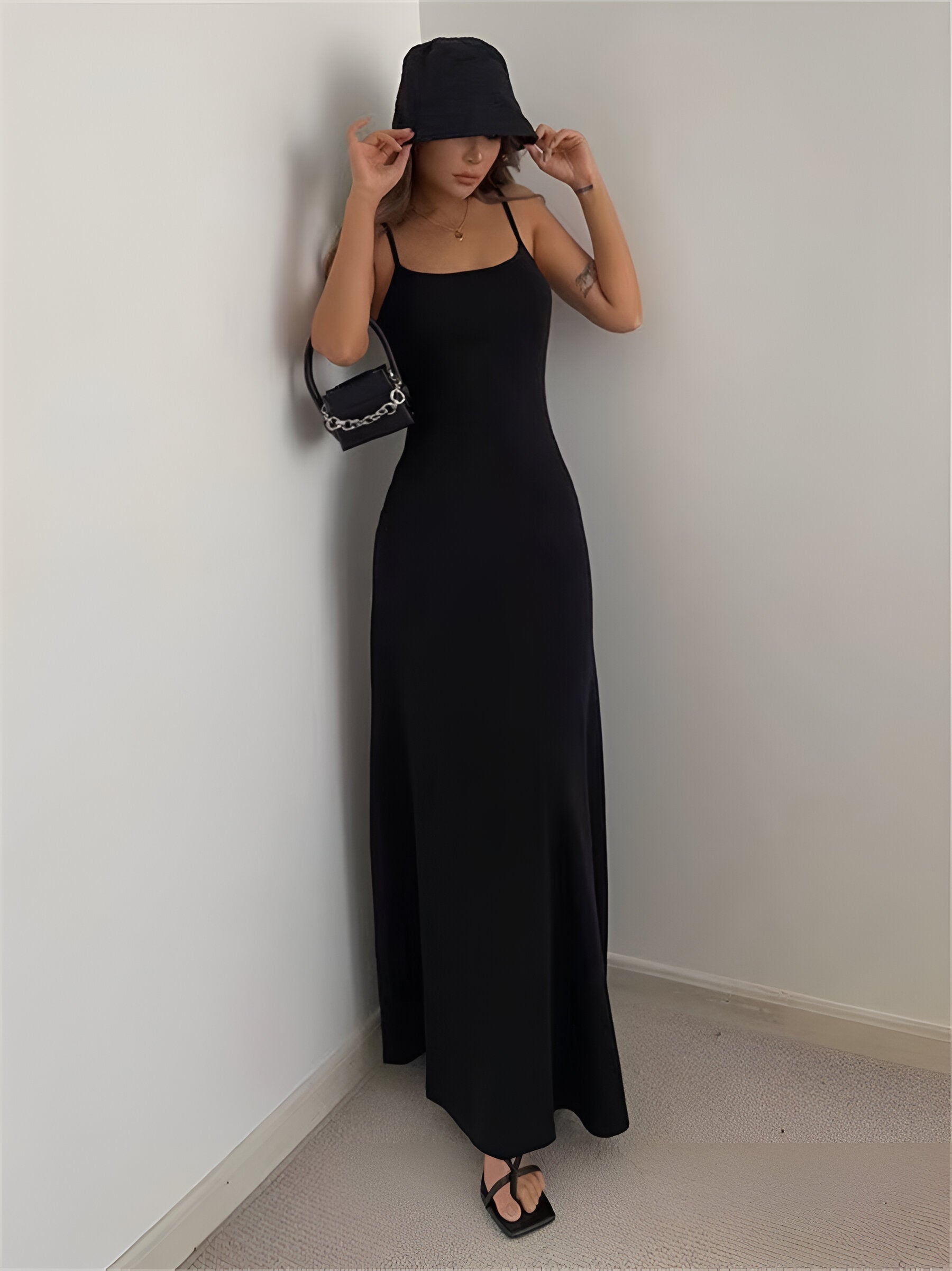 Jade - Rochie Bodycon sexy și elegantă fără mâneci
